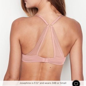 Wireless push-up bras
